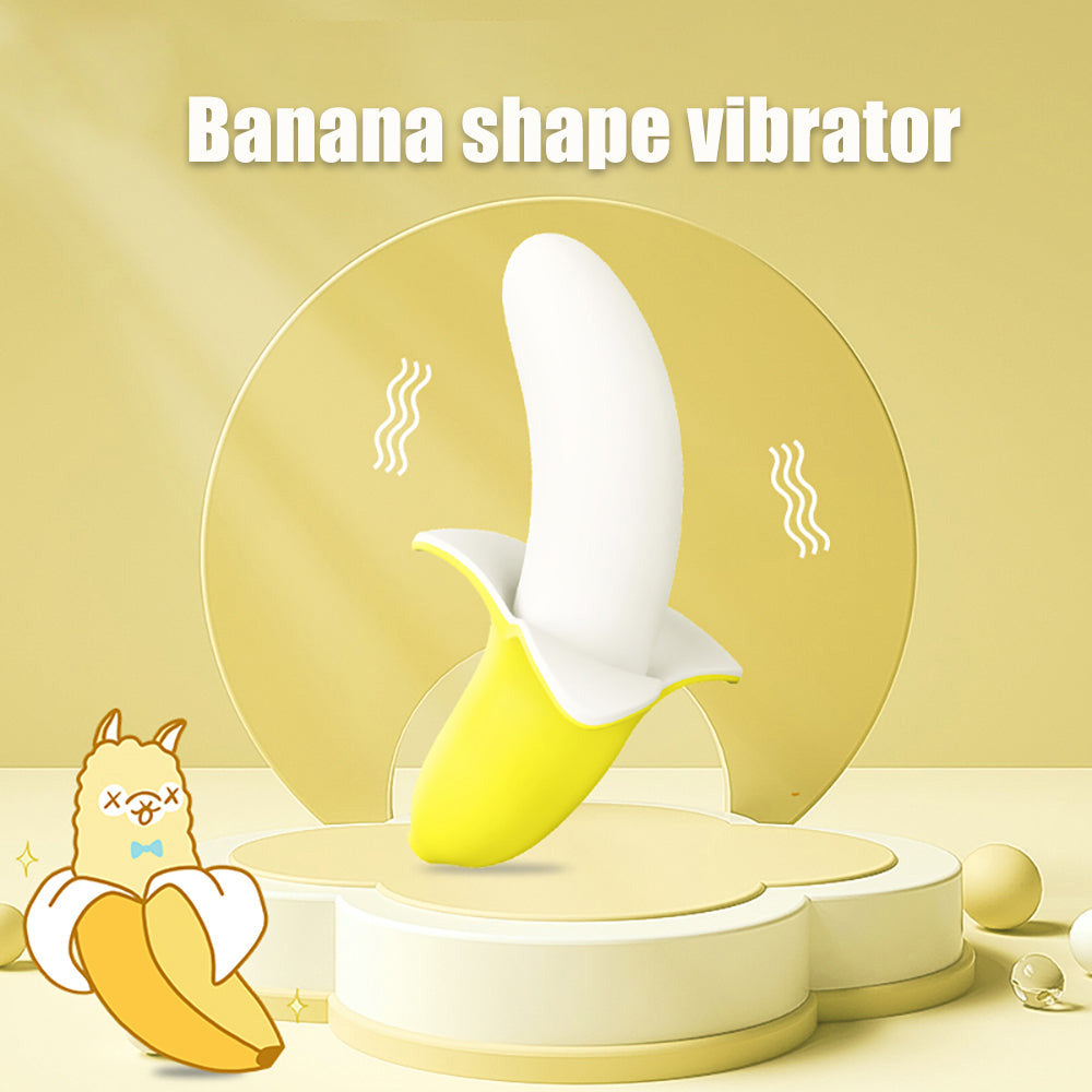 Banana Vibrating Dildos Female Masturbation G-spot Vibrator – product view 2