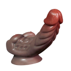 6.69 in Realistic Abdominal Muscle Dildo With Sucker