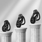 Men's Sexy Outing Bondage Silicone Chastity Cage – product view 2