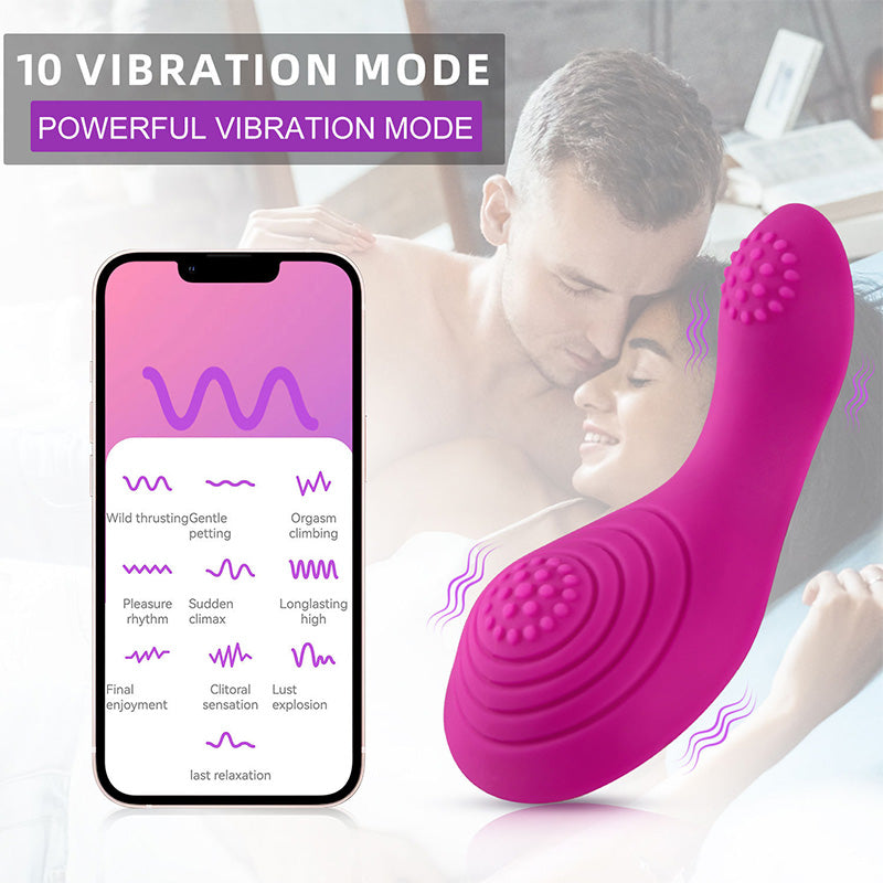 APP Remote Control 10 Vibration Massage Underwear Wearable Jumping Egg Masturbator – product view 4