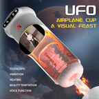 2026 New Stroker Uxol Heating 9 Vibration & 9 Thrusting Male Stroker with Moan Function, Full LCD Display Uxolclub Sex Toys for Men – product view 3