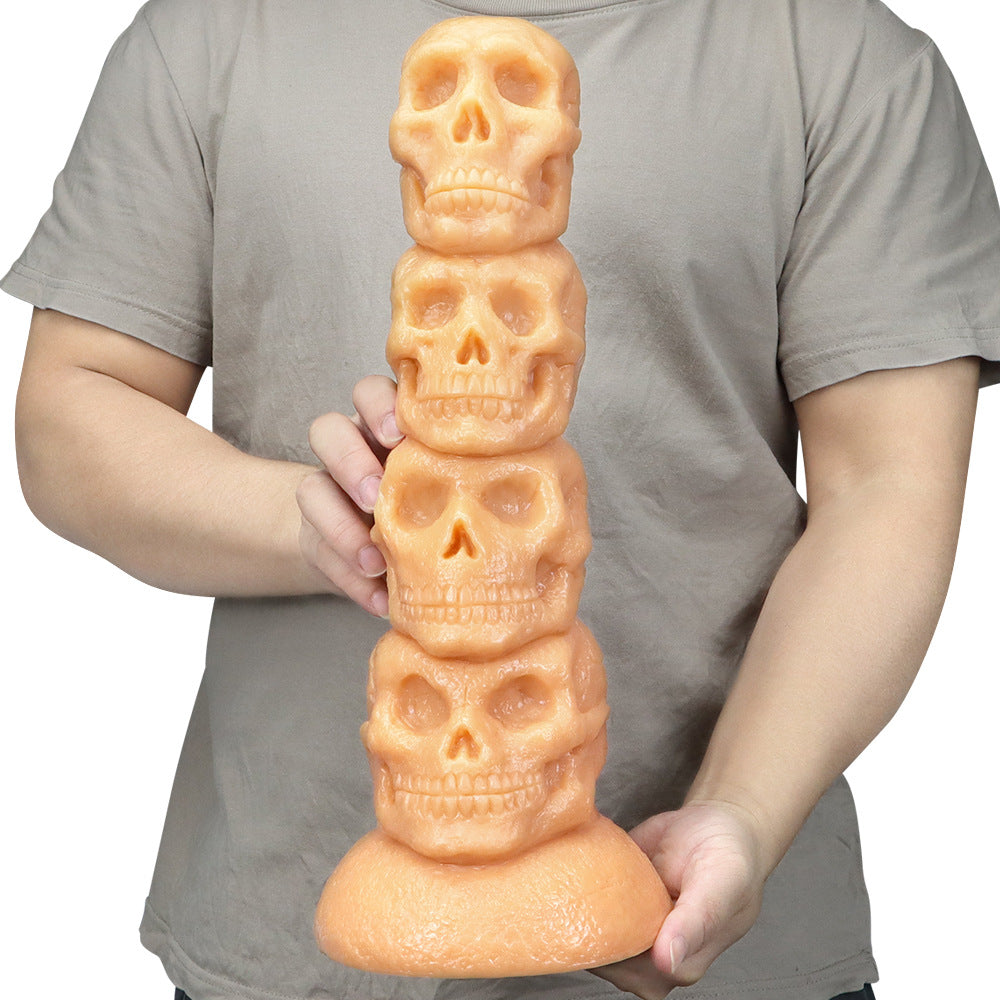 12.3 Inch Skull Giant Butt Plug Huge Dildo – product view 13