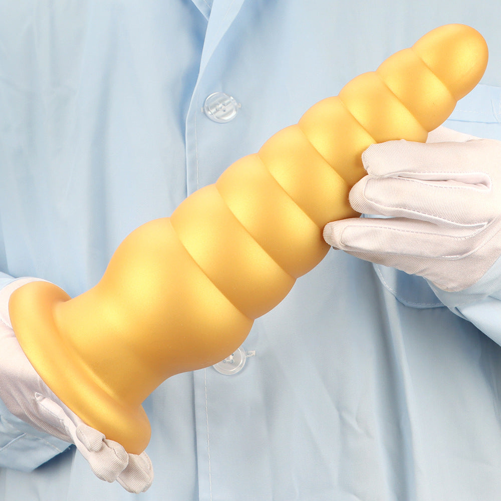 Silicone Tip Extra Large Anal Plug Suction Cup Anus Dildo – product view 8