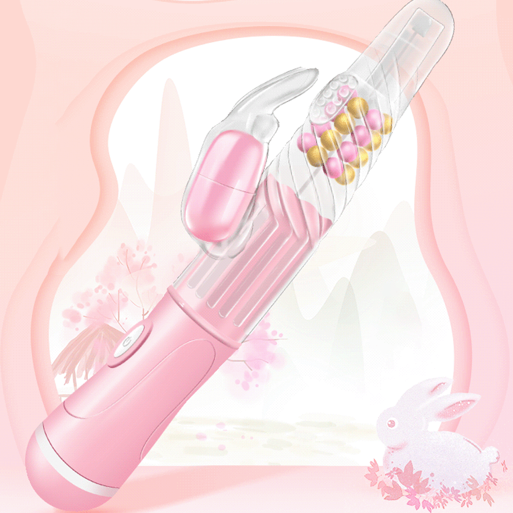 Double-Headed 12-Frequency Vibration Massage Stick – product view 2