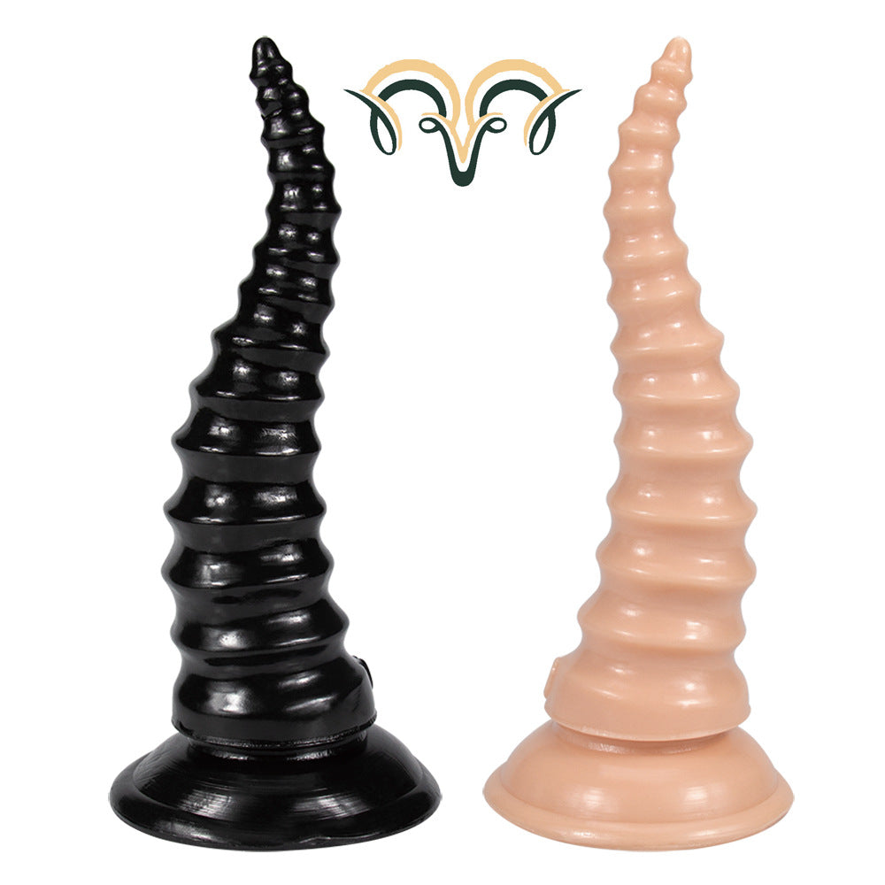 200mm Horn Shaped Anal Plug Dildo – product view 11