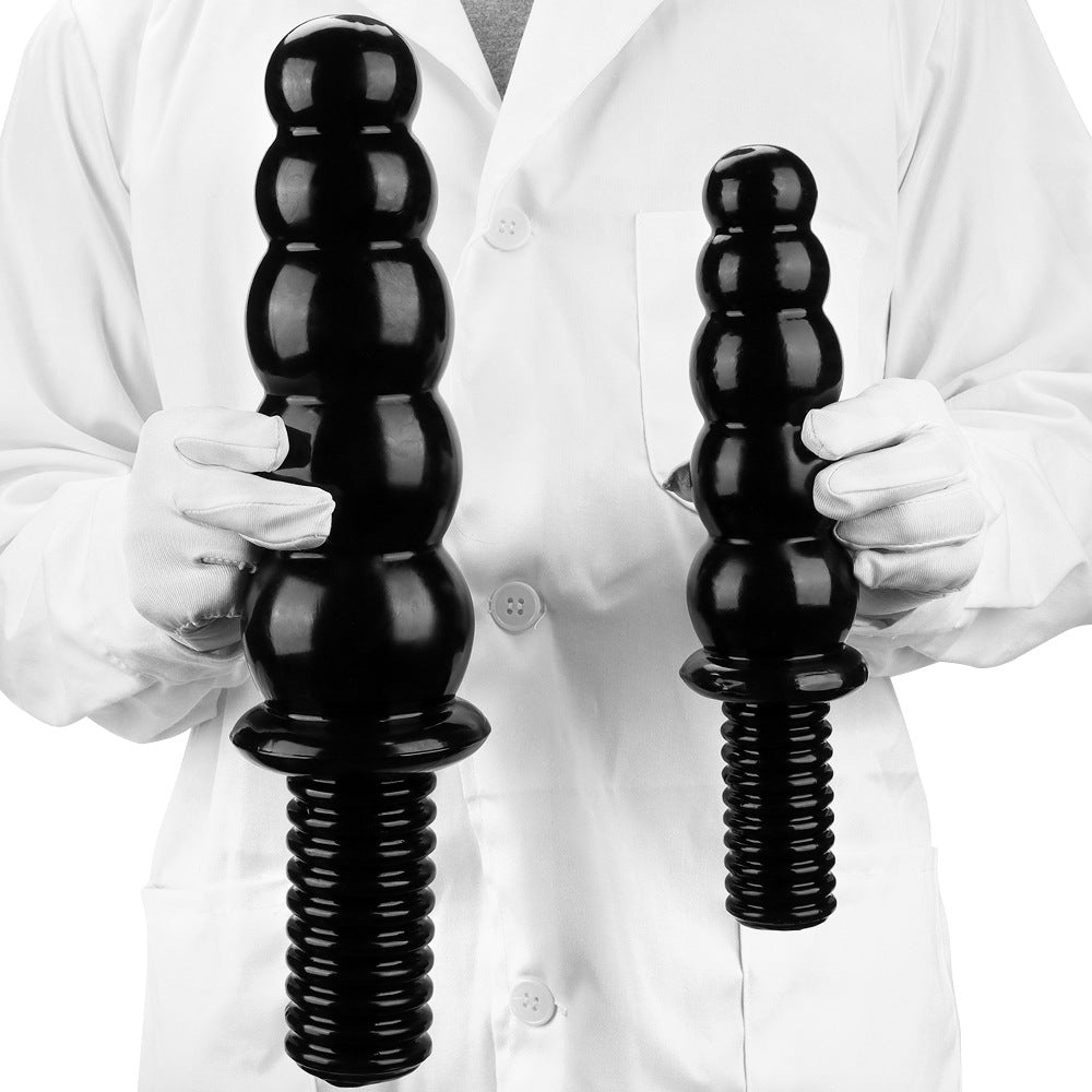 Hand-Held Simulated Female Penis Dildo With Realistic Texture – product view 4