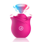 Sucking Rose Vibrator Female Massage Rose Petal Masturbator – product view 2