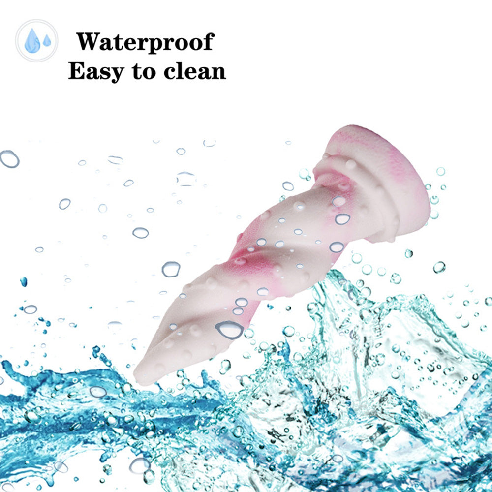 Liquid Silicone Shaped Anal Plug Dildo – product view 11
