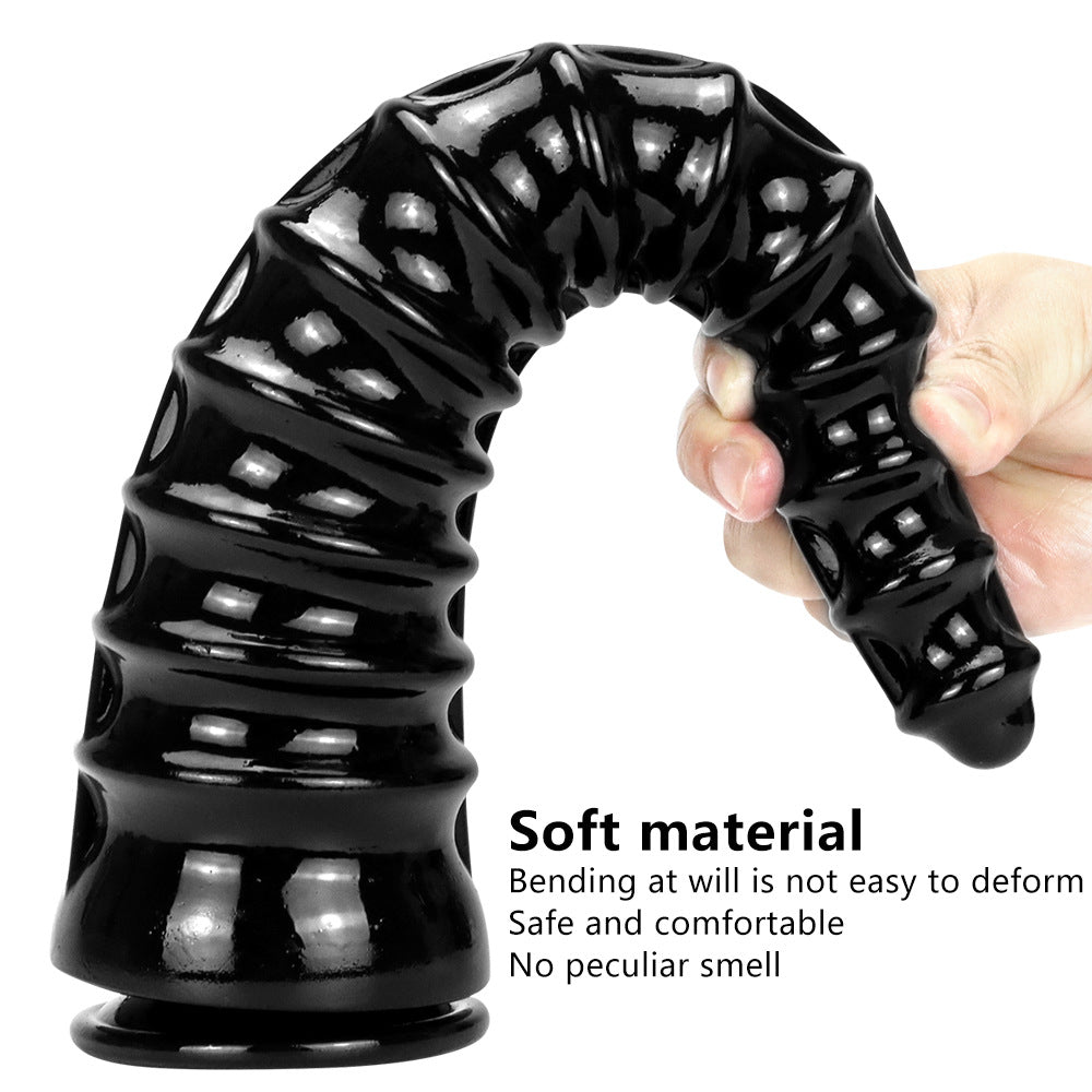 13 Inch Special Shaped Pointed Anal Plug Silicone Realistic Huge Dildo – product view 5