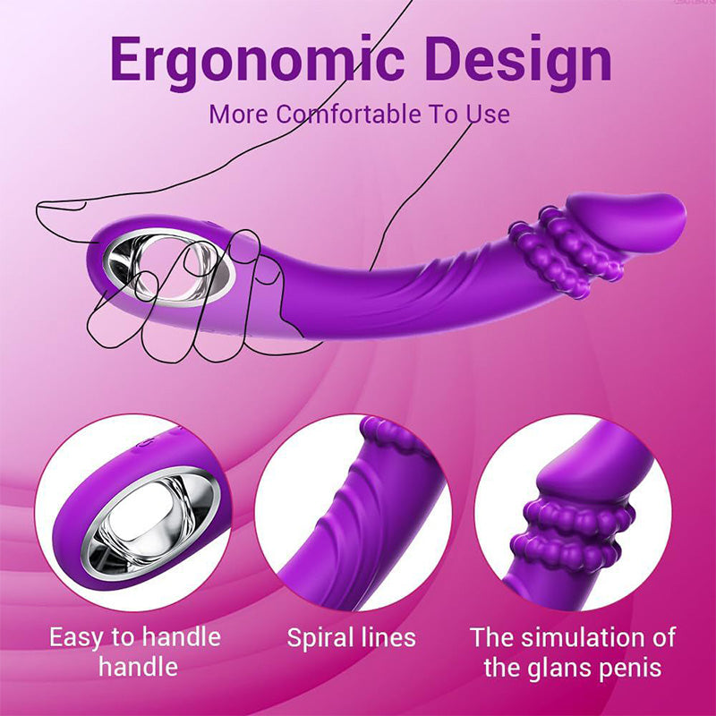 10-Frequency Vibrating Clitoral And Anal G-Spot Vibrator – product view 3
