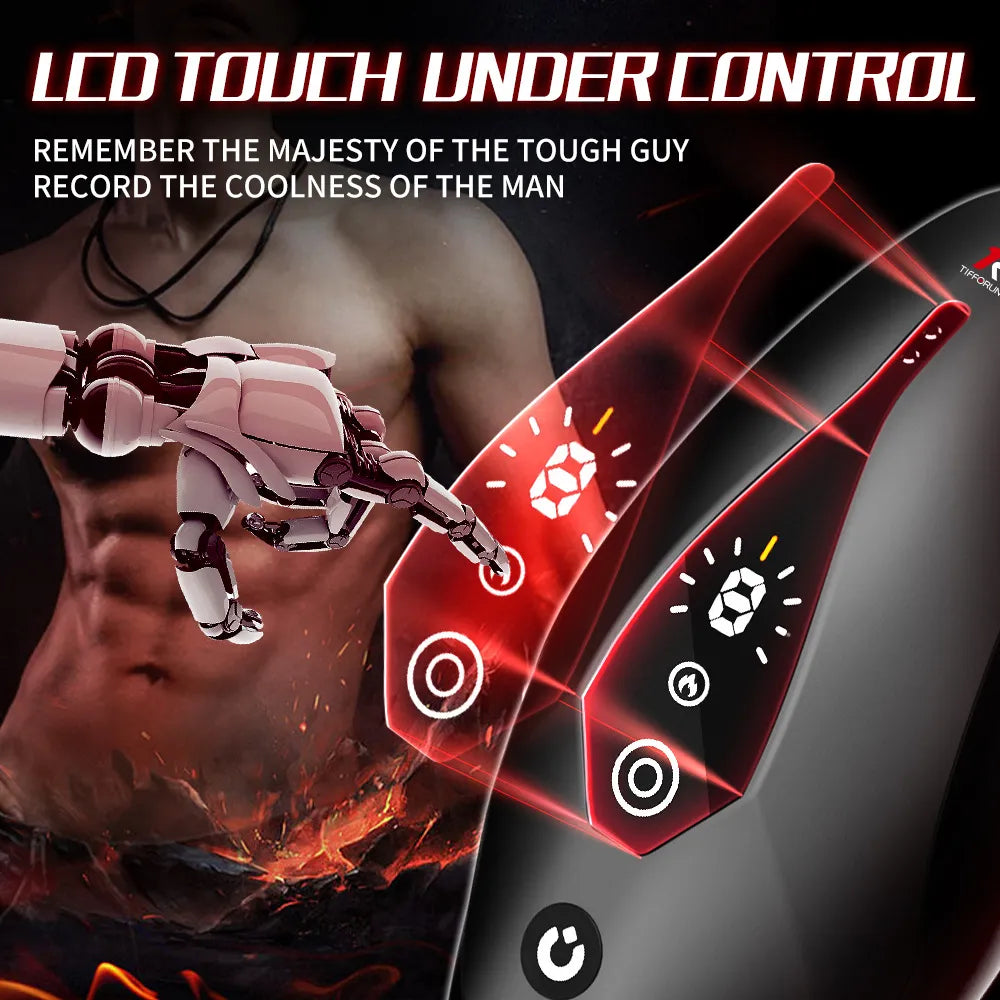 Penis Training Male Stroker 9 Modes, Vibrating Toy Strokers Glans Trainer Stimulator, Mens Machine Stroker Adult & Games — product image 10