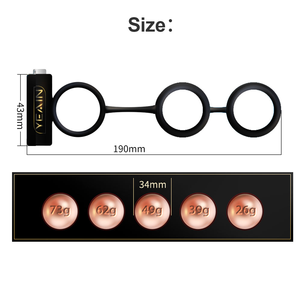 Penis Trainer Vibrating Semen Locking Ring – product view 10