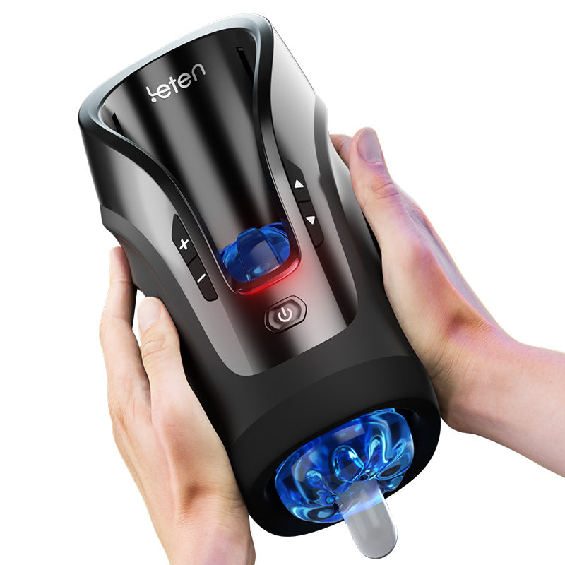 2026 New Leten Fully Automatic 10 Frequency Telescopic Fixed-Point Adjustment Male Stroker – product view 3