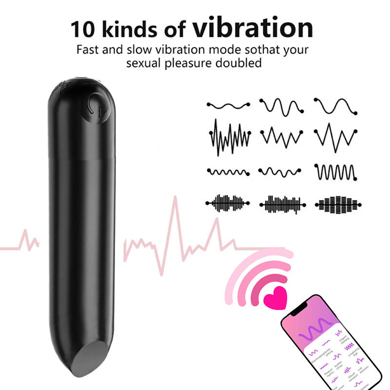 Mini Bullet Vibrator APP Remote Control Vibrator – product view 4