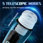 5 Frequency Telescopic Vibration Male Penis Exercise Male Stroker – product view 2