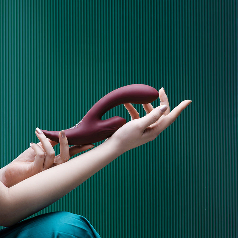Bendable G-Spot Vibrator Sucking Tongue Licking Waterproof – product view 6