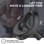 Uxol Vibration Penis Delay Lock Ring – product view 4