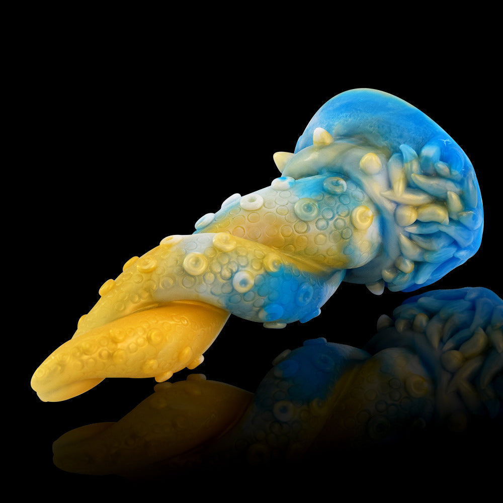 Extra Large Dildo Tentacle Alien Allovers Thrusting Dildo – product view 4