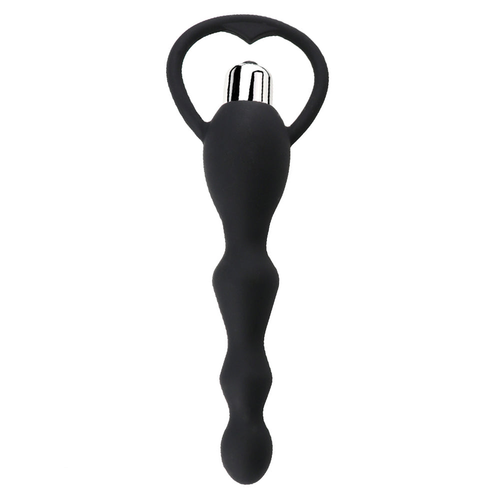Electric Vibrating Anal Beads | Long Butt Plug | Prostate Dildo – product view 5