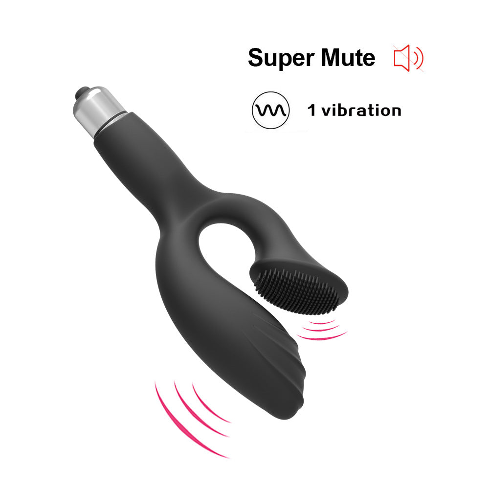 Silicone G-Spot Vibration Massage Masturbation Device – product view 4