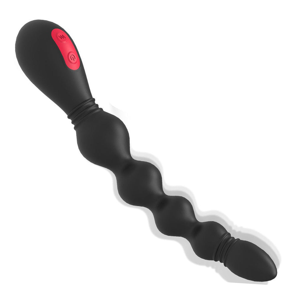 Silicone Anal Plug Beads 9 Frequency Strong Shock Electric Anal Plug – product view 7