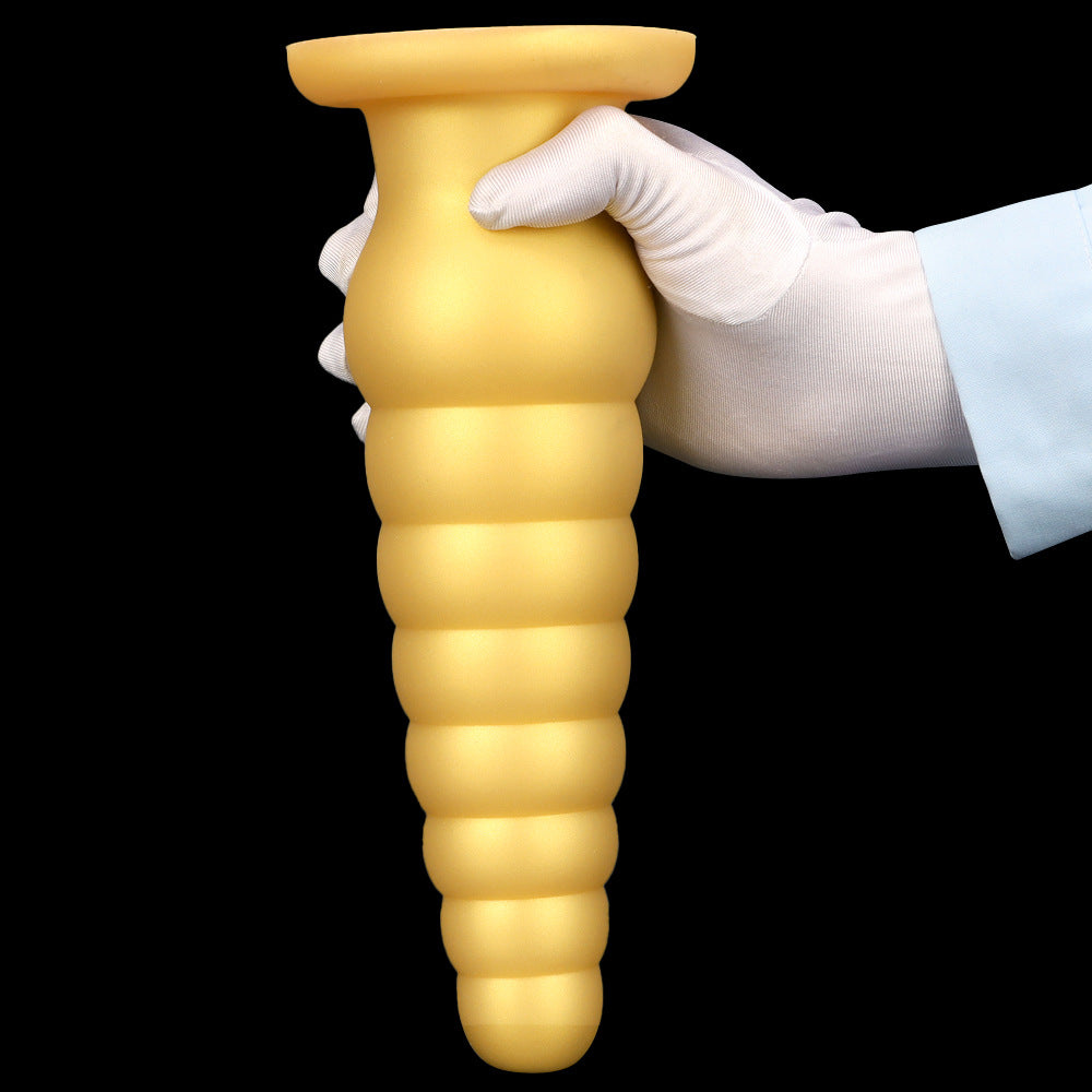 Silicone Tip Extra Large Anal Plug Suction Cup Anus Dildo – product view 10