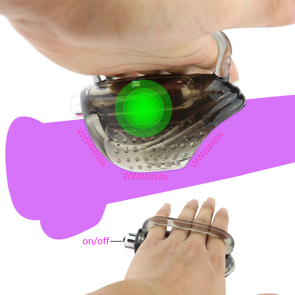 Transparent Silicone Male Masturbator – product view 2