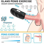 PleasureFusion 10 Vibration Mode Male Stroker Penis Trainer for Penis Stimulation Oral texture Design Penis Trainer Massager — product image 3