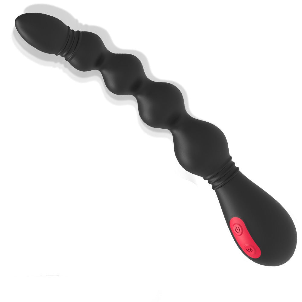 Silicone Anal Plug Beads 9 Frequency Strong Shock Electric Anal Plug – product view 9