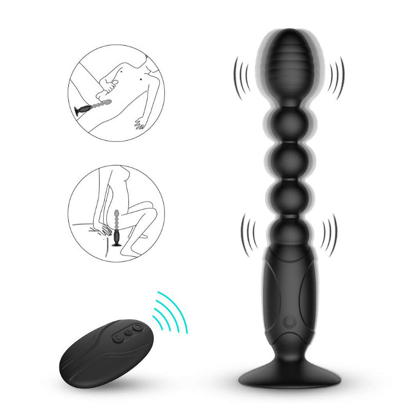 Massager Silicone Pull Bead Anal Plug – product view 6