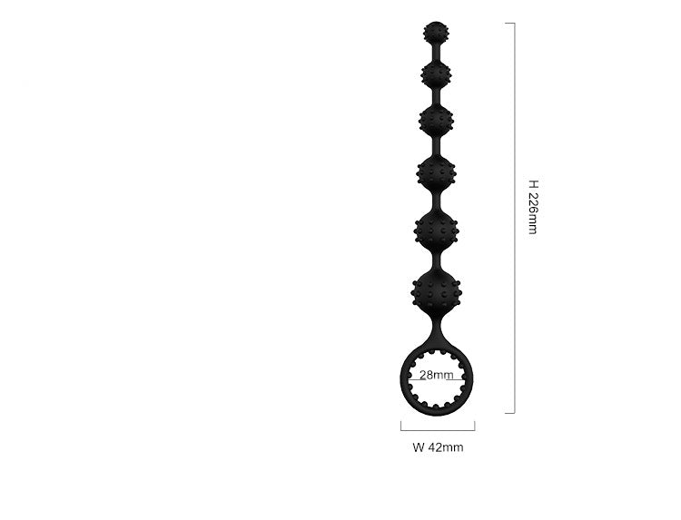 Black Butt Plug - Large Butt Plugs | 6 Silicone Butt Plugs | Vibrating Butt Plugs – product view 6