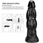 Giant Shaped Silicone Anal Plug Dildo – product view 3