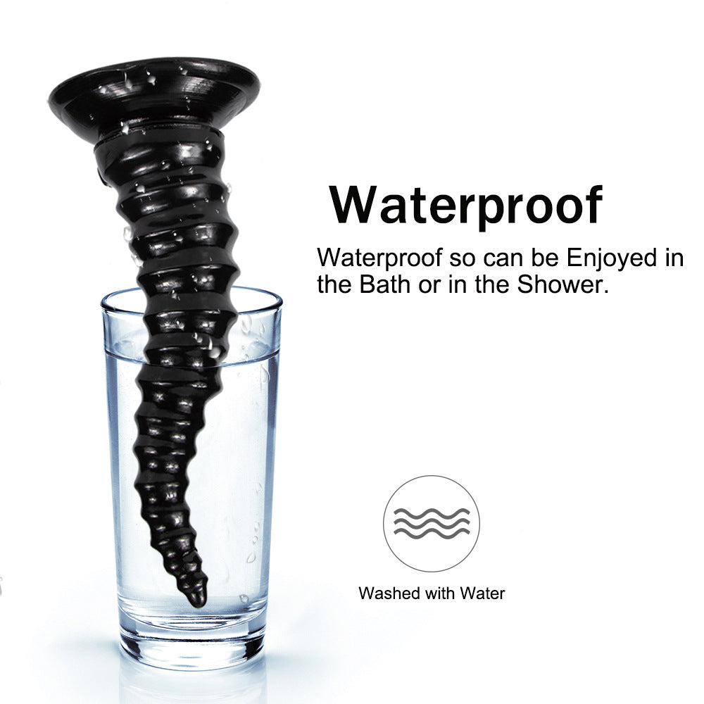 200mm Horn Shaped Anal Plug Dildo – product view 3