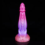Gradient Color Special-Shaped Anal Plug Anal Plug Liquid Silicone Dildo – product view 3