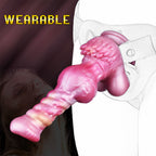Telescopic Vibrating Penis Electric Anal Plug Dildo – product view 7
