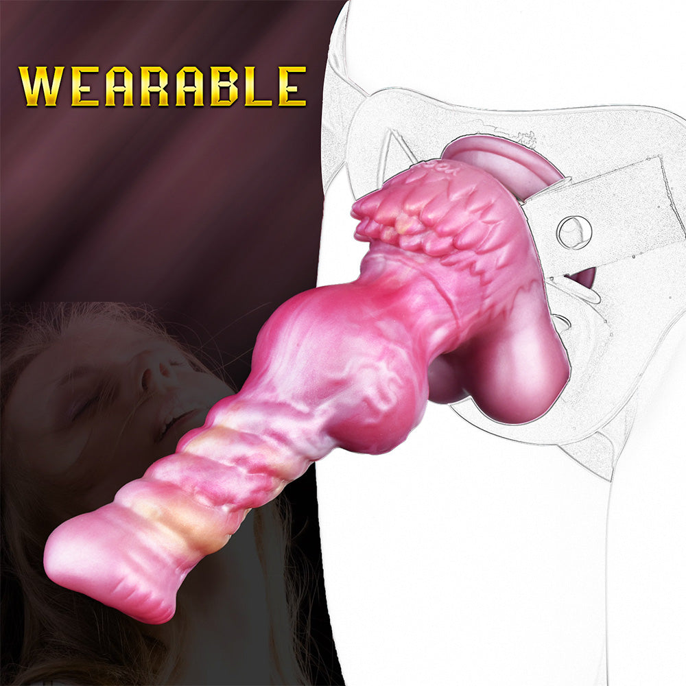 Telescopic Vibrating Penis Electric Anal Plug Dildo – product view 7