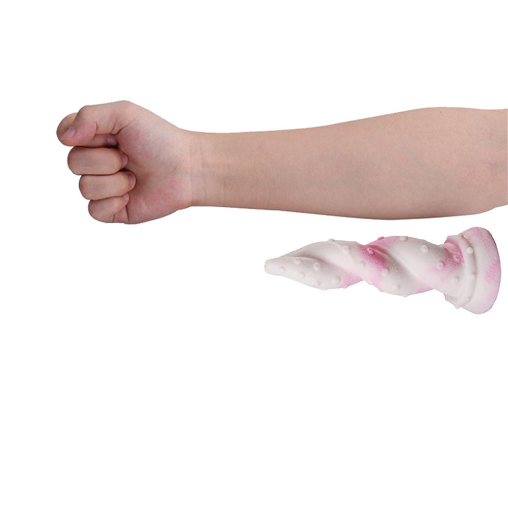 Liquid Silicone Shaped Anal Plug Dildo – product view 8