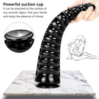 13 Inch Special Shaped Pointed Anal Plug Silicone Realistic Huge Dildo – product view 3