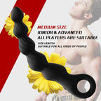 12 Vibrating Prostate Massage Ball Bead Anal Plug Back Court Masturbator – product view 7