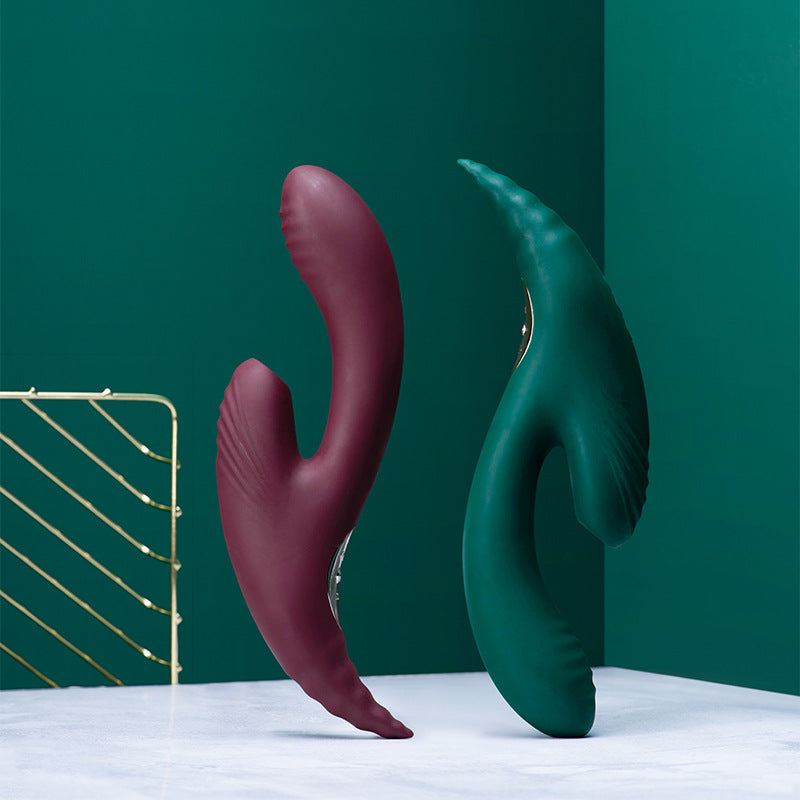 Bendable G-Spot Vibrator Sucking Tongue Licking Waterproof – product view 5