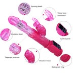 Rabbit Vibrators and Rotating Telescopic Dildo | Shake Dildo – product view 2