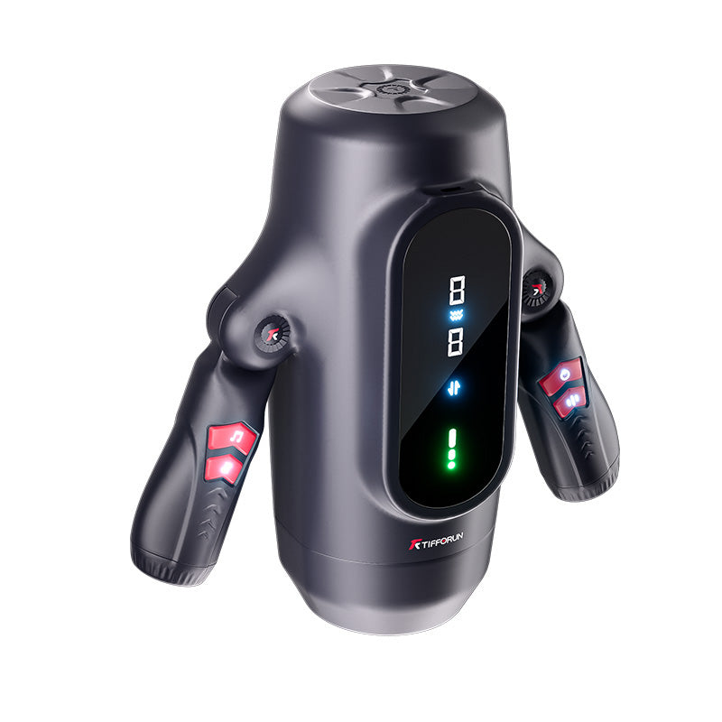 2026 Newest Male Handheld Stroker With 9 Telescopic Vibration LED Display Intelligent Heating Voice – product view 21