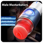 Infrared Light Heating Retractable Male Masturbator – product view 5