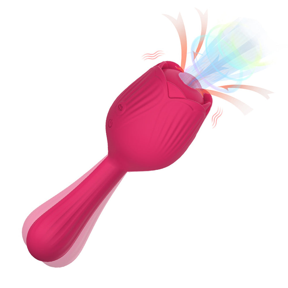 Rose Vibrator Female Masturbator Sucking Nipple Vibrator – product view 11