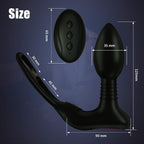 Prostate Massage 10 Frequency Vibrator Anal Plug – product view 6