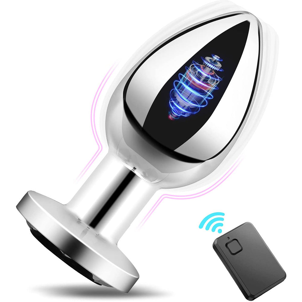 Remote Control Metal 10 Frequency Vibration Anal Plug – product view 7