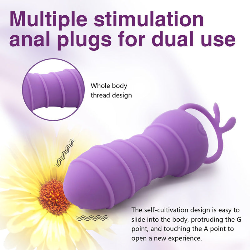 USB Rechargeable Silicone 10-Frequency Vibration Wireless Fun Vibrator – product view 4