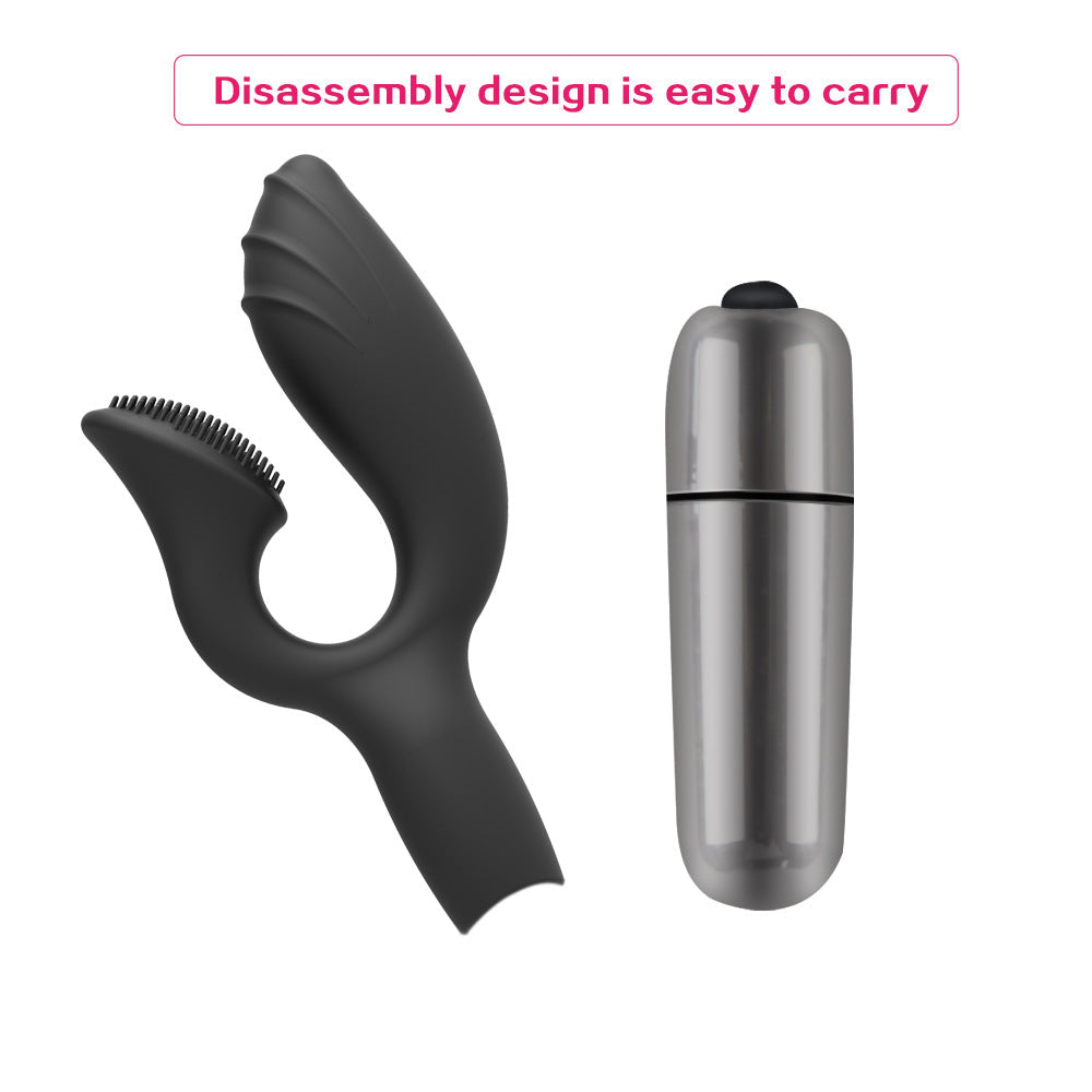 Silicone G-Spot Vibration Massage Masturbation Device – product view 6
