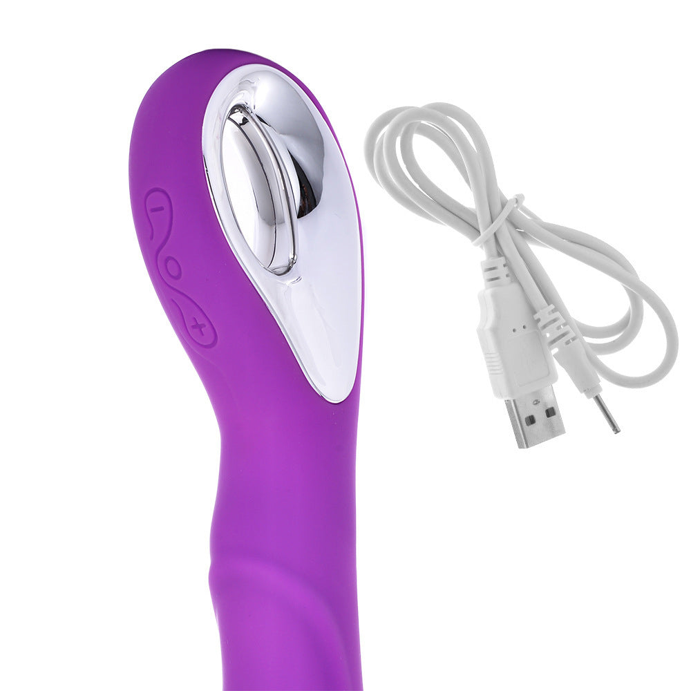 10 Frequency G-Spot vibration Rechargeable Vibrating Dildo – product view 8