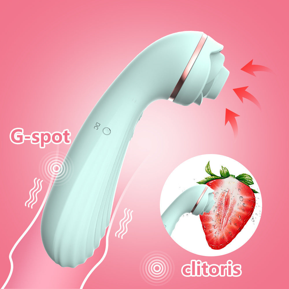 10 Frequency Sucking Roses Masturbation Vibrator – product view 3